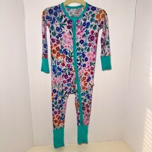 Little Sleepies Sweet Pea Zippy 6/12 months GUC